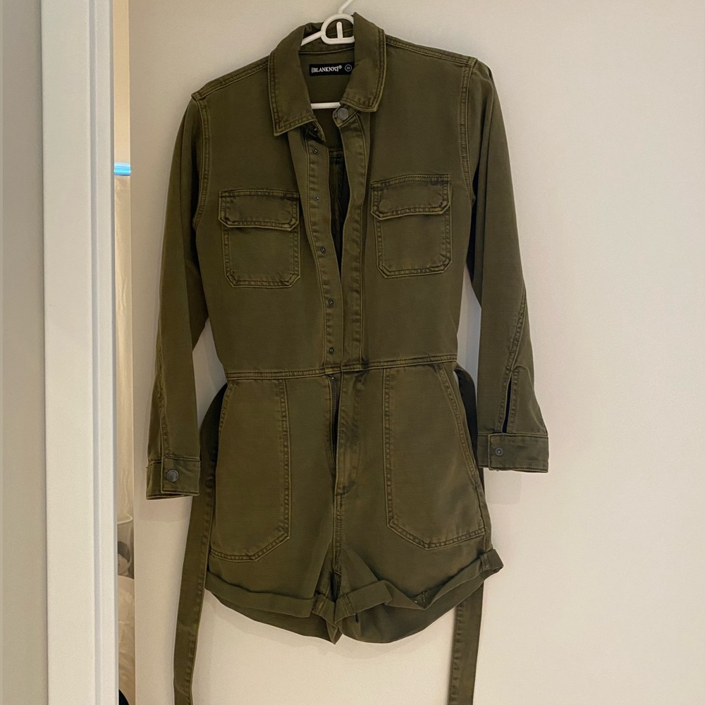 BLANK NYC Women's Olive Green Romper Size 25